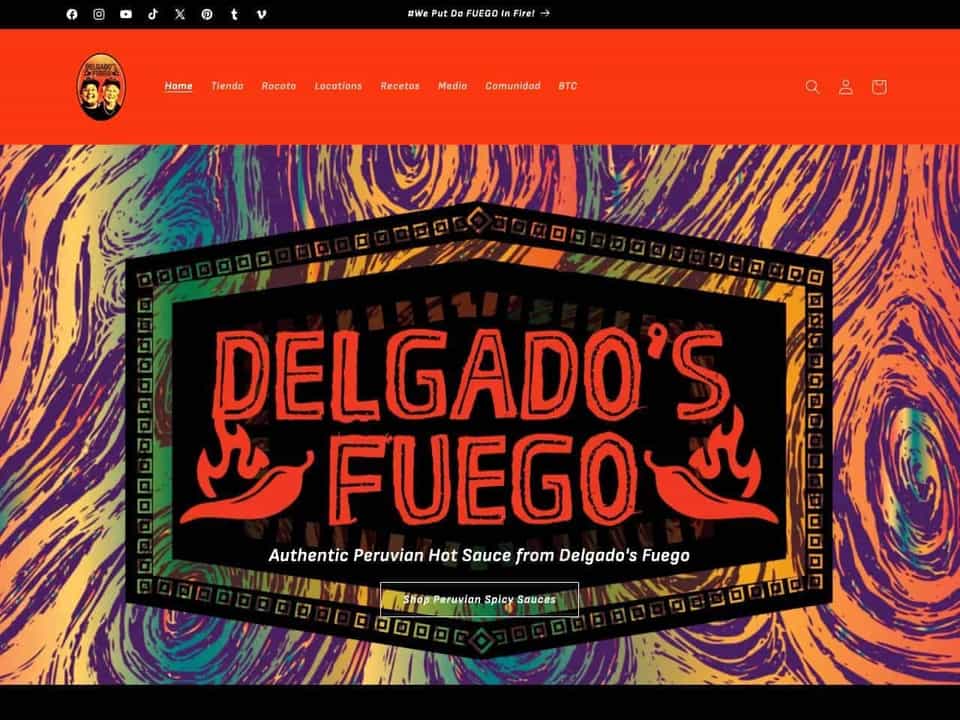 Delgado's Fuego L.L.C. shop