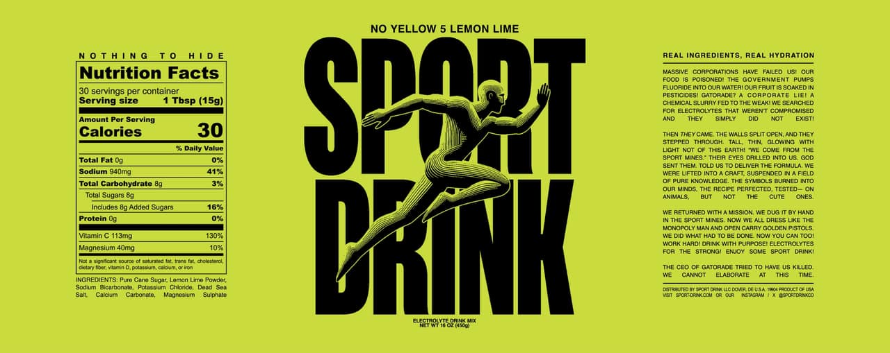 Sport Drink shop
