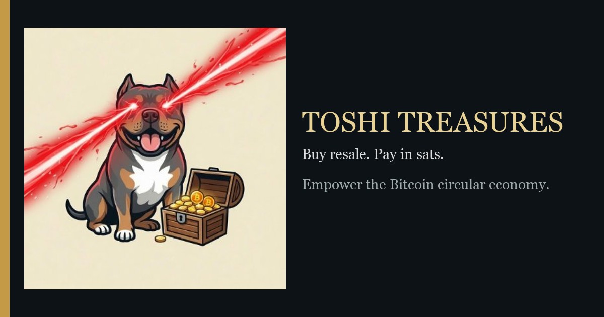 Toshi Treasures shop