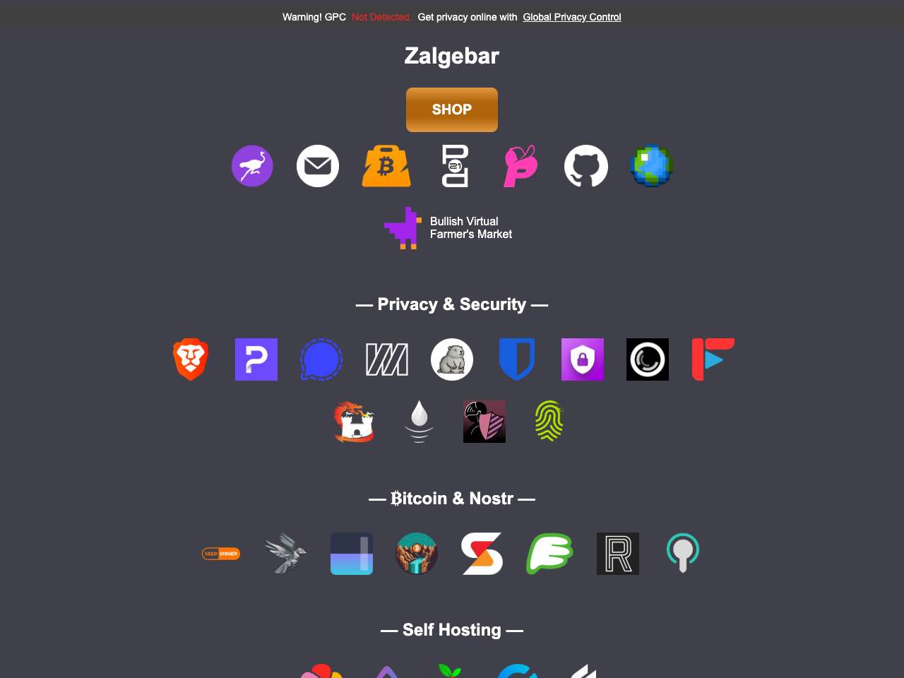 Zalgebar Media shop